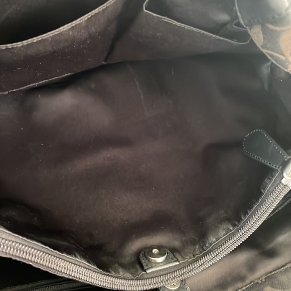 Coach Handbag Dark Brown - Picture 6 of 9